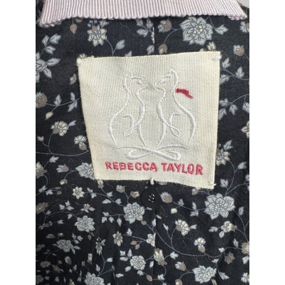 Rebecca Taylor Faux Fur Vest Small Apres Ski Winter Layering Luxe Cozy - Picture 9 of 10